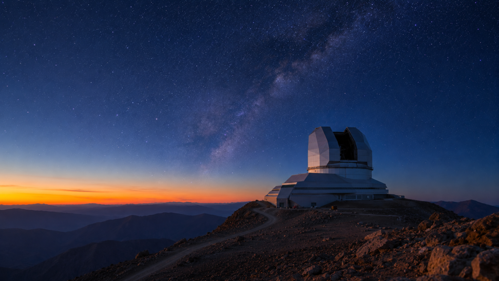 The Telescope Filming a Ten Year Movie of the Universe