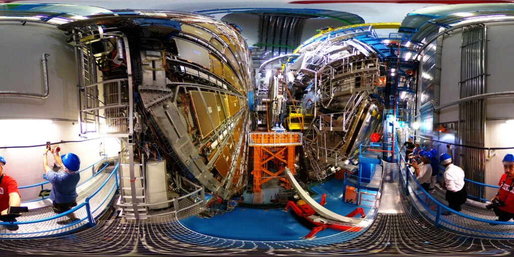 The ATLAS particle detector at CERN